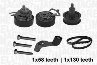 MAGNETI MARELLI 341303670000 -  Комплект ремня ГРМ
